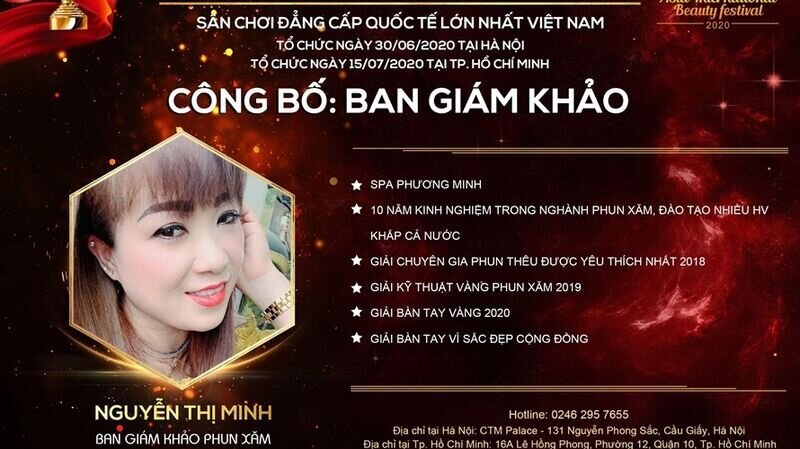 Lắng nghe Master Nguyễn Thị Minh – Giám khảo phun xăm thẩm mỹ chia sẻ về cuộc thi Asia International Beauty Festival 2020