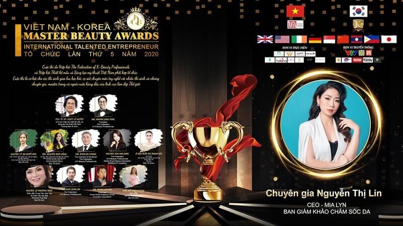 Master Mia Lyn – Giám khảo bộ môn Chăm sóc da: “Master Beauty Awards 2020 thực sự cho tôi những trải nghiệm thú vị và sâu sắc.”