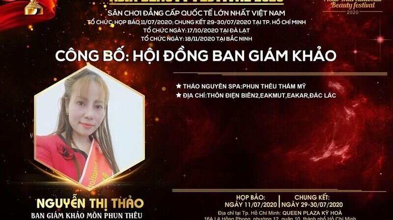 Lắng nghe những tâm sự chân thật của master Thảo Nguyên – Giám khảo chấm thi bộ môn Phun thêu thẩm mỹ