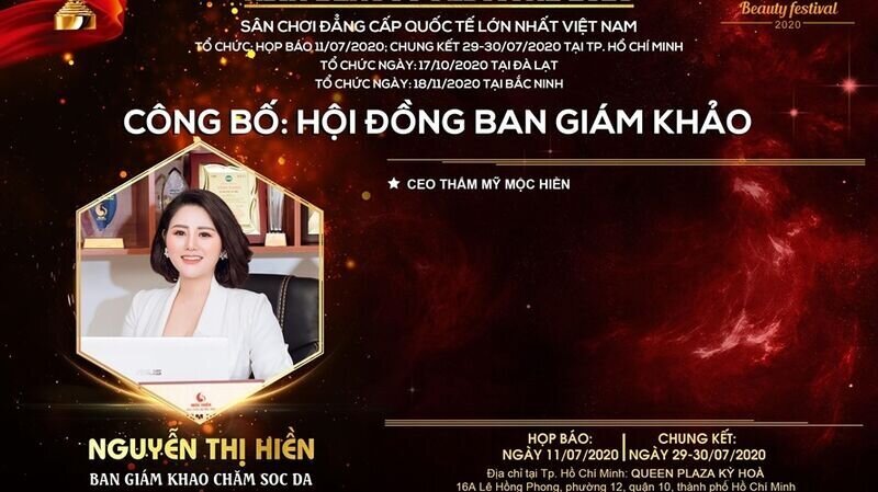 Master Nguyễn Thị Hiền – Giám khảo bộ môn chăm sóc da chia sẻ gì với thí sinh trước thềm chung kết Asia Beauty Festival 2020?