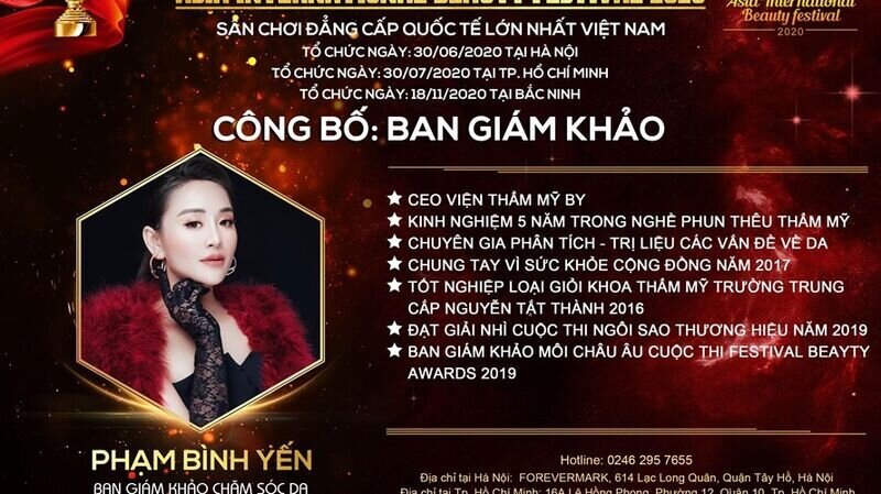 CEO Viện thẩm mỹ BY Master Phạm Bình Yến – người phụ nữ với đam mê và nhiệt huyết dành trọn cho ngành làm đẹp