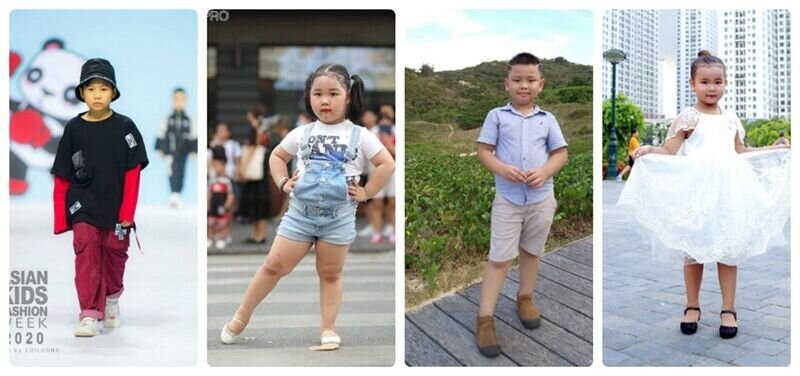 Những gương mặt mẫu nhí tiềm năng