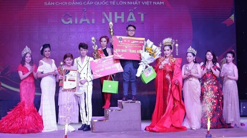 Số báo danh 339 – Makeup An An xuất sắc ghi tên mình vào hạng mục giải thưởng Giải Nhất bộ môn Trang Điểm Nghệ Thuật