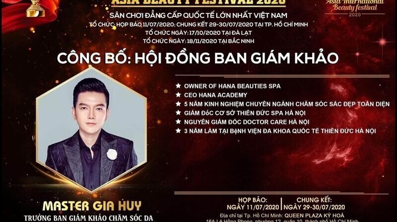 Master Trần Gia Huy – Trưởng ban giám khảo Chăm sóc da: “Tôi hạnh phúc khi nhìn thấy thế hệ học viên trẻ nhiệt huyết và ngày càng tài năng”