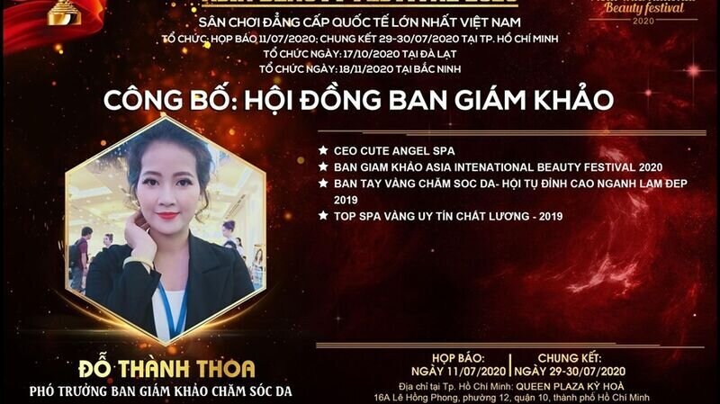 Master Đỗ Thành Thoa – Phó trưởng ban giám khảo bộ môn Chăm sóc da: “Asia Beauty Festival là cơ hội để các học viên trẻ tuổi khẳng định tài năng tay nghề.”