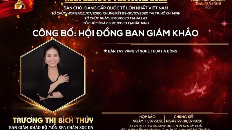 Master Trương Thị Bích Thuỷ- giám khảo bộ môn Spa Chăm sóc da: “Thành công chỉ mỉm cười với những ai đủ bản lĩnh”