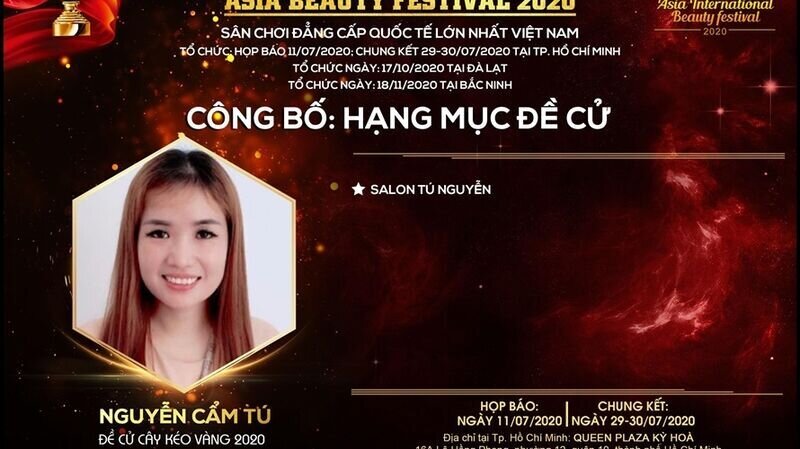 Đề cử cây kéo vàng tại cuộc thi Asia Beauty Festival 2020 đã tìm ra chủ nhân xứng đáng nhất?