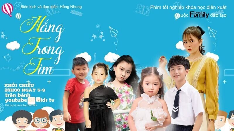 Nắng trong tim – phim tốt nghiệp ý nghĩa của học viên K1 khóa Diễn xuất tại Beauty Family