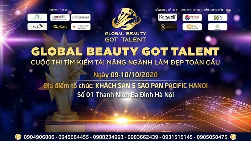 CHÍNH THỨC: Đêm Chung Kết Cuộc Thi Tay nghề Ngành làm Đẹp Global Beauty Got Talent 2020 Sẽ Diễn Ra Trong Tháng 10 Này