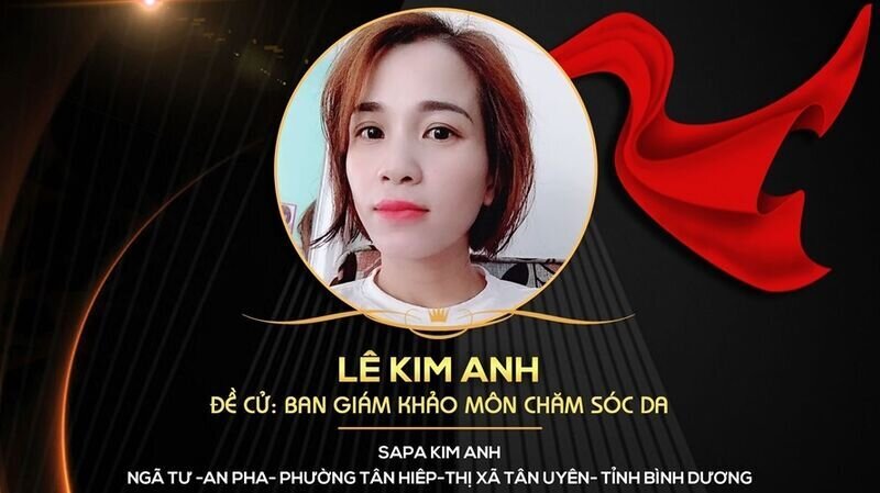 Nghệ nhân Lê Kim Anh chính thức nhận Đề cử: giám khảo bộ môn Chăm sóc da tại cuộc thi The Best Of Asia Beauty 2020