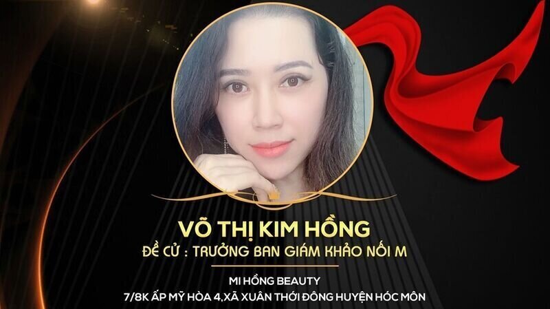 Master Võ Thị Kim Hồng – Đề cử Trưởng Ban giám khảo bộ môn Nối Mi: “Giải thưởng đối với tôi là một vinh dự và là niềm hạnh phúc lớn.”