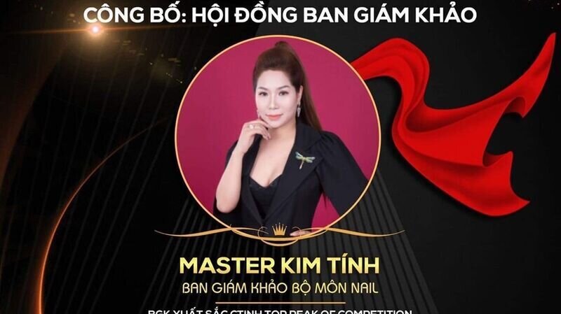 Master Kim Tính – Giám khảo bộ môn Nail: “Tôi hạnh phúc vì được trở thành một phần nhỏ trong đại gia đình The Best Of Asia Beauty 2020.”