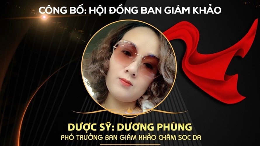 Dược sỹ Dương Phùng đã hoàn thành xuất sắc nhiệm vụ của mình trên cương vị Phó trưởng Ban giám khảo Chăm sóc da tại cuộc thi The Best Of Asia Beauty 2020