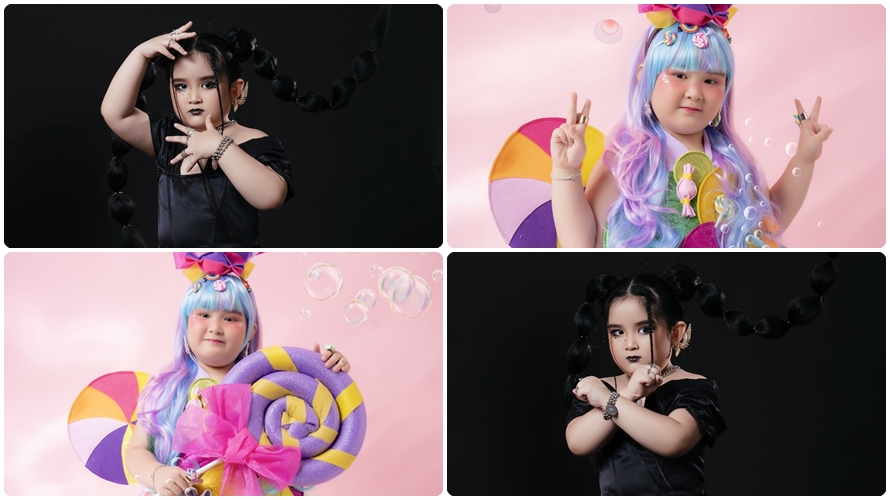 Mẫu nhí Đỗ Ngọc Anh bất ngờ “lột xác” với hai phong cách đối lập