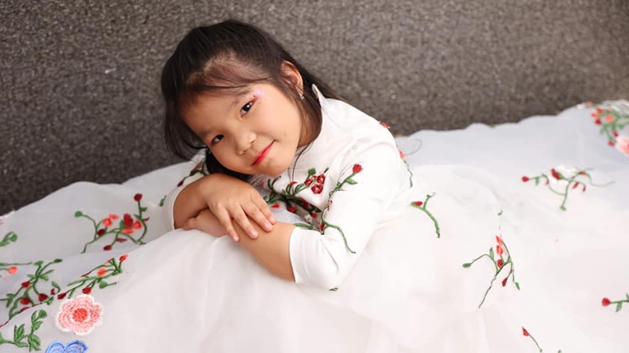 Mẫu nhí Doãn Bảo Anh: Lời thương gửi trao mái trường đầu đời