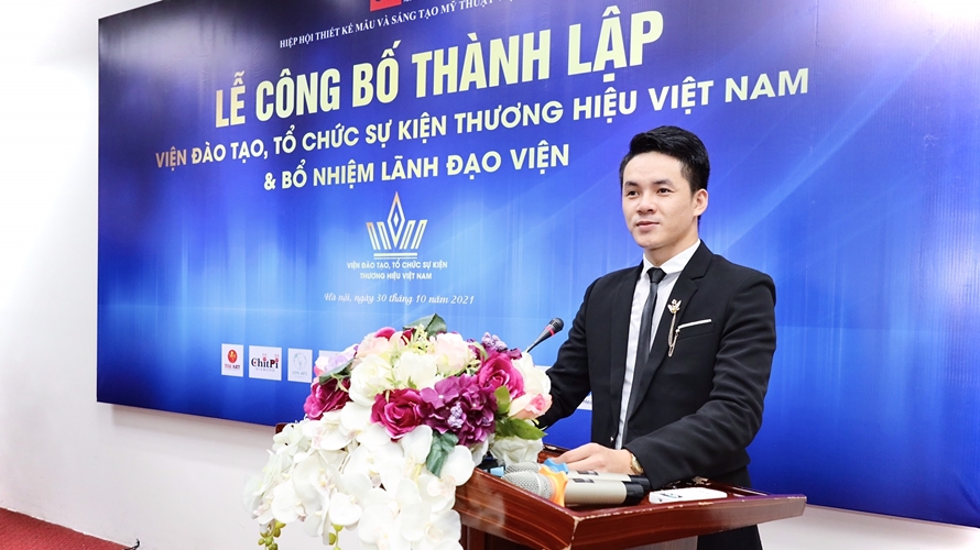 Chân dung Phó viện trưởng Viện đào tạo, tổ chức sự kiện thương hiệu Việt Nam