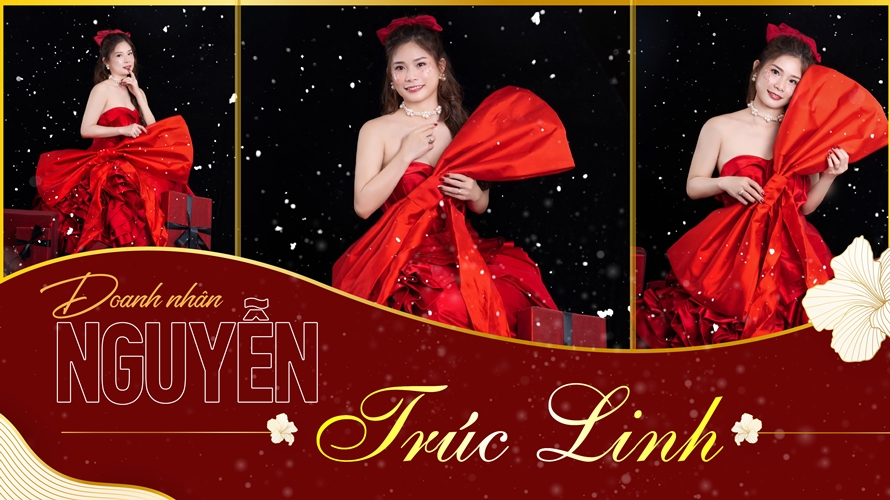 Doanh nhân Nguyễn Trúc Linh tung loạt ảnh siêu hút mắt đón Giáng sinh