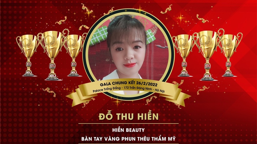 Bàn tay vàng Phun thêu thẩm mỹ Đỗ Thu Hiền: “Thành công bắt đầu từ việc bạn đặt niềm tin vào chính mình”