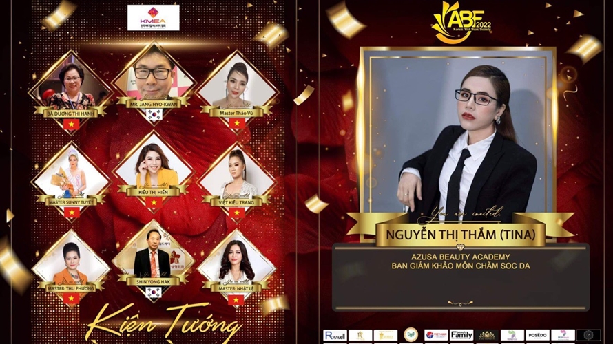CEO Nguyễn Thắm (TiNa) – BGK bộ môn Chăm sóc da cuộc thi Grandmaster Beauty Contest Festival 2022: “Công tâm, liêm chính là yếu tố được tôi đặt lên hàng đầu”