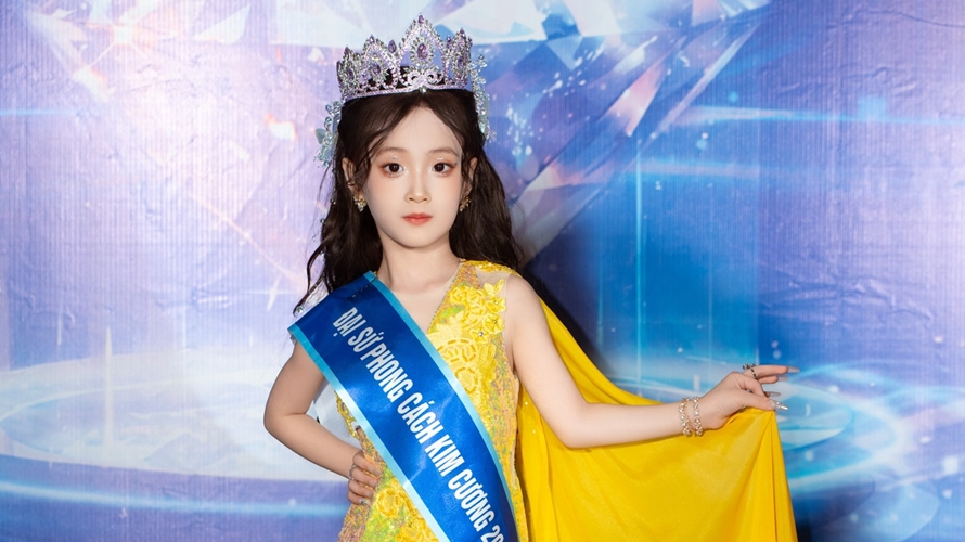 Bật mí thú vị về mẫu nhí Nguyễn Linh Chi – Chủ nhân danh hiệu Đại sứ Phong cách kim cương 2025